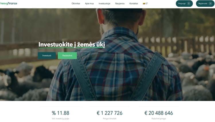 HeavyFinance investavimo platforma