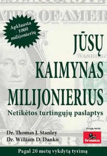 Thomas J. Stanley, William D. Danko „Jūsų kaimynas milijonierius: netikėtos turtingųjų paslaptys“