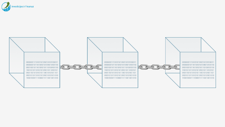 „Blockchain“ (blokų grandinė) – tai skaitmeninė duomenų bazė, kurioje gali būti saugomi iš esmės bet kokie duomenys, turintys vertę.