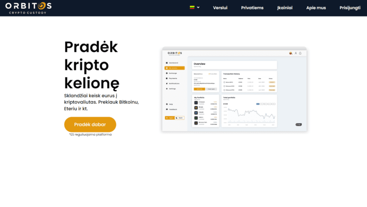 Orbitos.io – tai daugiau kaip 10 metų veikianti Lietuviško kapitalo kriptovaliutų platforma, kurioje galima keisti, siųsti ir saugoti turimą skaitmeninį turtą. Savo veikloje platforma pabrėžia saugumą, paprastumą bei itin konkurencingus paslaugų įkainius. Tačiau kaip Orbitos.io veikia praktiškai ir kaip ji atrodo palyginus su kitomis kriptovaliutų biržomis?
